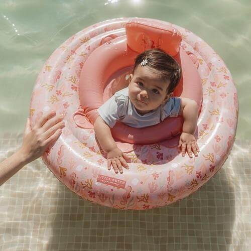 Boia Insuflável de Bebé - Ocean Dreams Pink | Little Dutch - Mini-Me - Baby & Kids Store