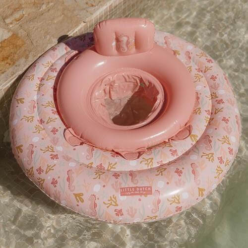 Boia Insuflável de Bebé - Ocean Dreams Pink | Little Dutch - Mini-Me - Baby & Kids Store