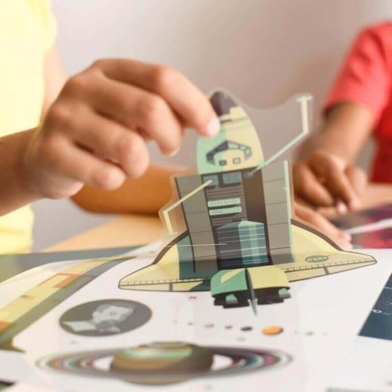 Autocolantes + Poster Discovery - Astronomia | Poppik - Mini-Me - Baby & Kids Store