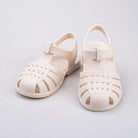 Igor children's sandals size 23 in ivory color, ideal for summer beach play and warm nights.