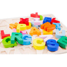 Puzzle encaixável alfabeto | New Classic Toys Mini-Me - Baby & Kids Store