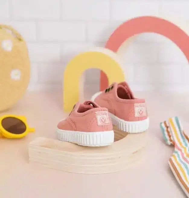 Victoria Sapatilhas de Elástico - Nude - Mini-Me - Baby & Kids Store