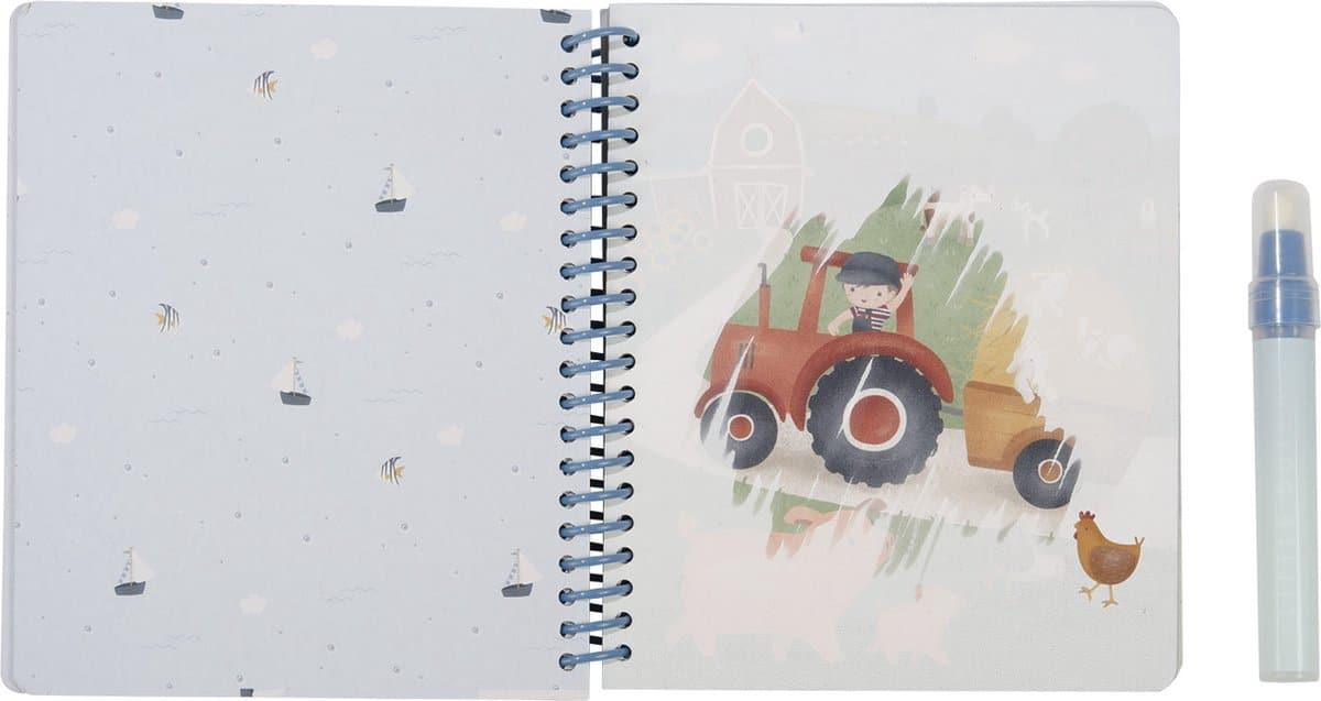 Livro de colorir Water Magic - Jim & Friends | Little Dutch - Mini-Me - Baby & Kids Store