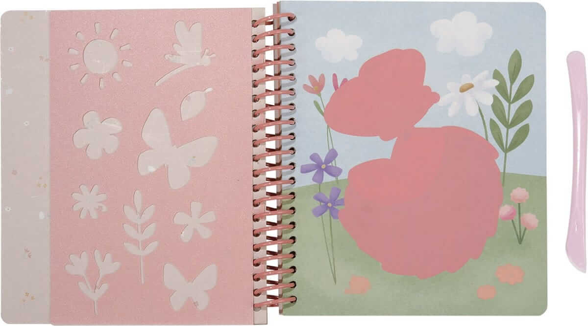 Livro de raspar - Rosa & Friends | Little Dutch Mini-Me - Baby & Kids Store