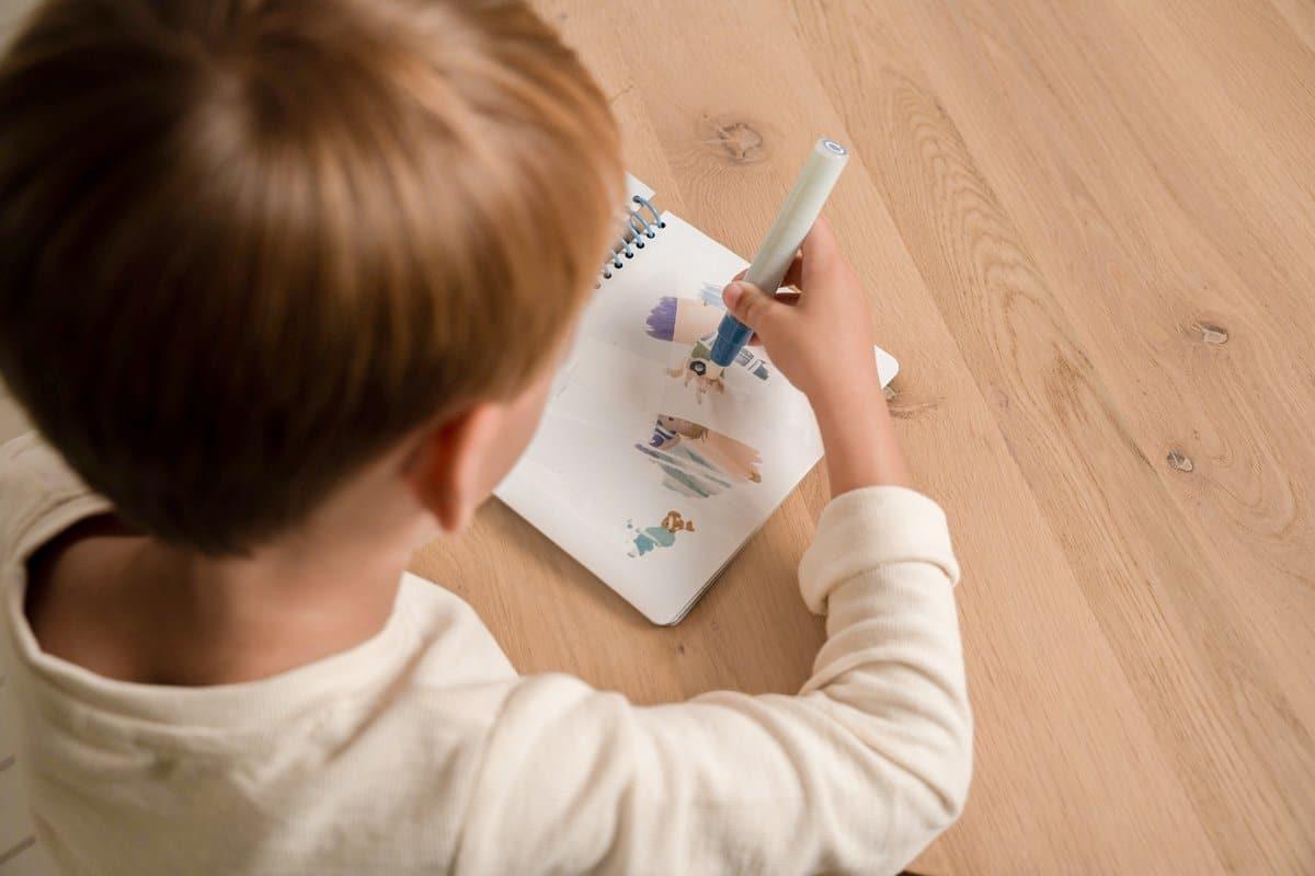 Livro de colorir Water Magic - Jim & Friends | Little Dutch - Mini-Me - Baby & Kids Store