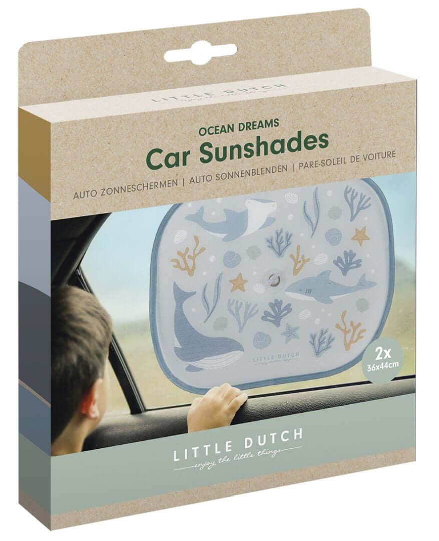 Pack 2 Pára-Sol Auto - Ocean Dreams Blue - Mini-Me - Baby & Kids Store