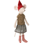 Christmas Mouse medium - Girl | Maileg Mini-Me