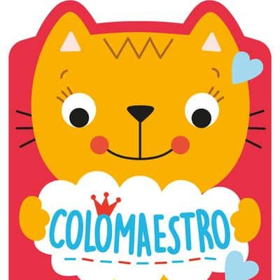 Livro de colorir - Colomaestro: Gato Vermelho Mini-Me - Baby & Kids Store