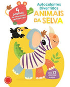 Livro Autocolantes Divertidos - Animais da Selva Mini-Me - Baby & Kids Store