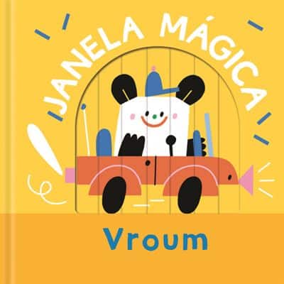 Livro Vroum - Janela Mágica Mini-Me
