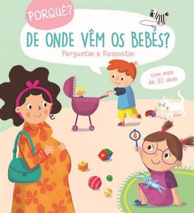 Livro - Porquê? Perguntas e respostas - De onde vêm os bebés? Yoyo Books Mini-Me - Baby & Kids Store