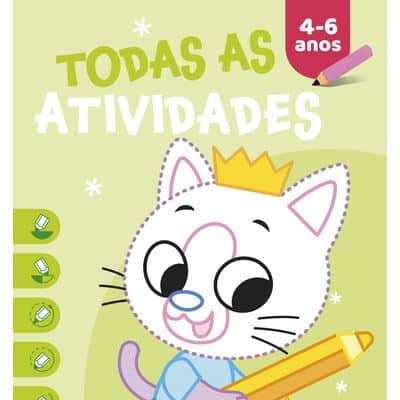 Livro Verde - Todas as Atividades 4-6 anos Yoyo Books Mini-Me - Baby & Kids Store