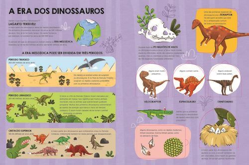 Livro Vamos à Descoberta – Dinossauros Yoyo Books Mini-Me - Baby & Kids Store