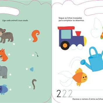 Livro Aprender a Contar de 1 a 10 - Escreve e Apaga Yoyo Books Mini-Me - Baby & Kids Store