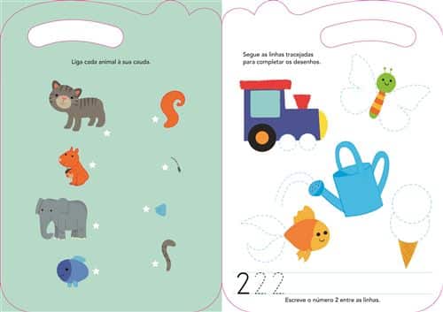 Livro Aprender a Contar de 1 a 10 - Escreve e Apaga Yoyo Books Mini-Me - Baby & Kids Store