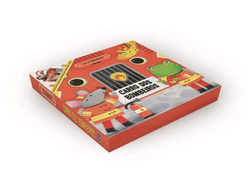 Livro convertível em Carro de Bombeiros Yoyo Books Mini-Me - Baby & Kids Store