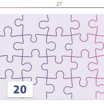 Puzzle 2 X 20 Peças - GABBY´S DOLLHOUSE - Clementoni Mini-Me