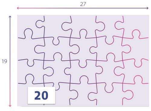 Puzzle 2 X 20 Peças - GABBY´S DOLLHOUSE - Clementoni Mini-Me - Baby & Kids Store