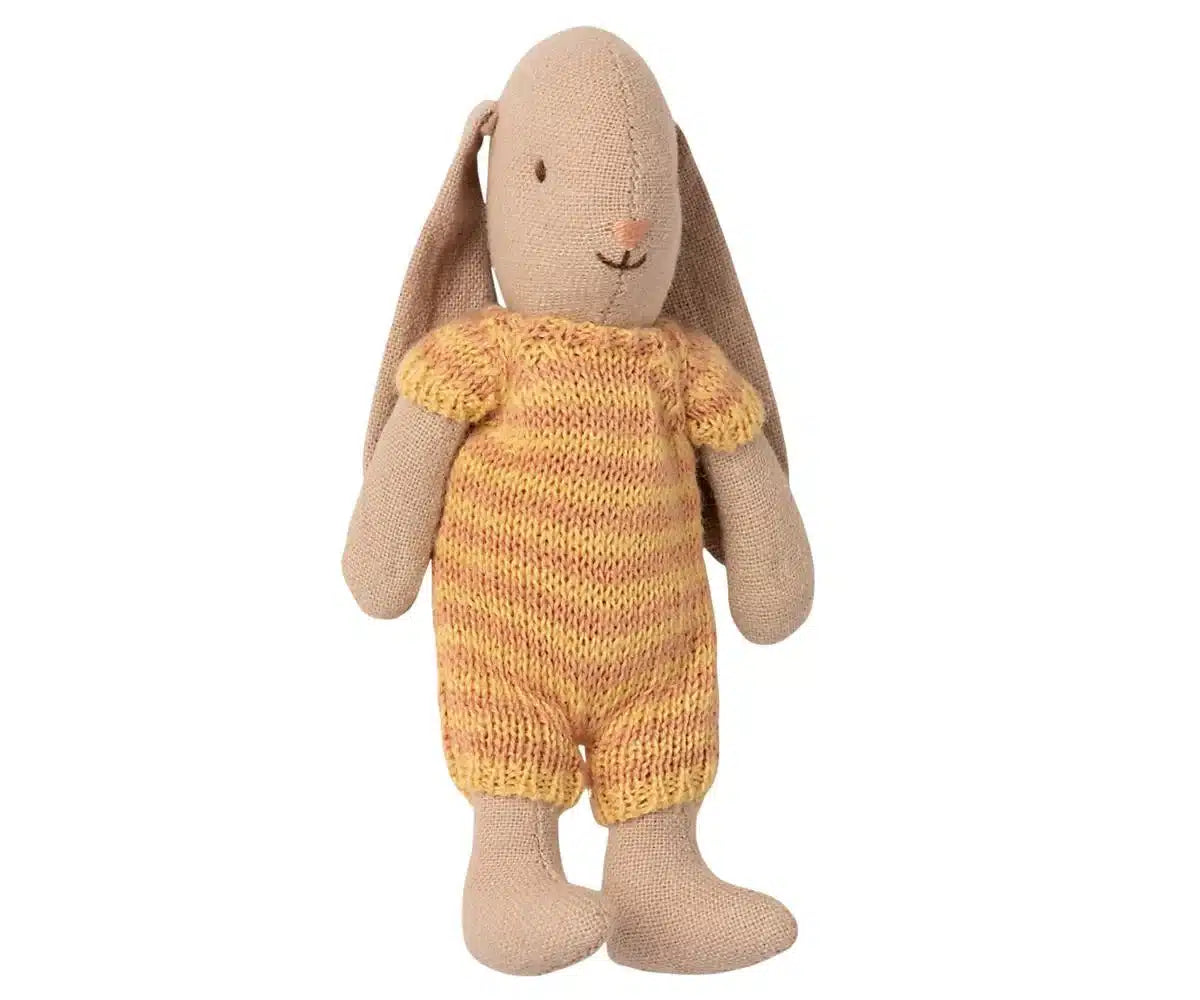 Coelho Micro - Amarelo | Maileg Mini-Me - Baby & Kids Store