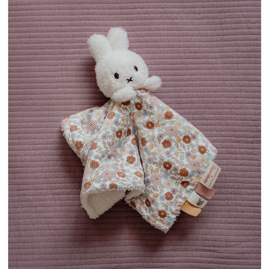 Doudou Miffy - Vintage Flowers | Little Dutch Mini-Me - Baby & Kids Store