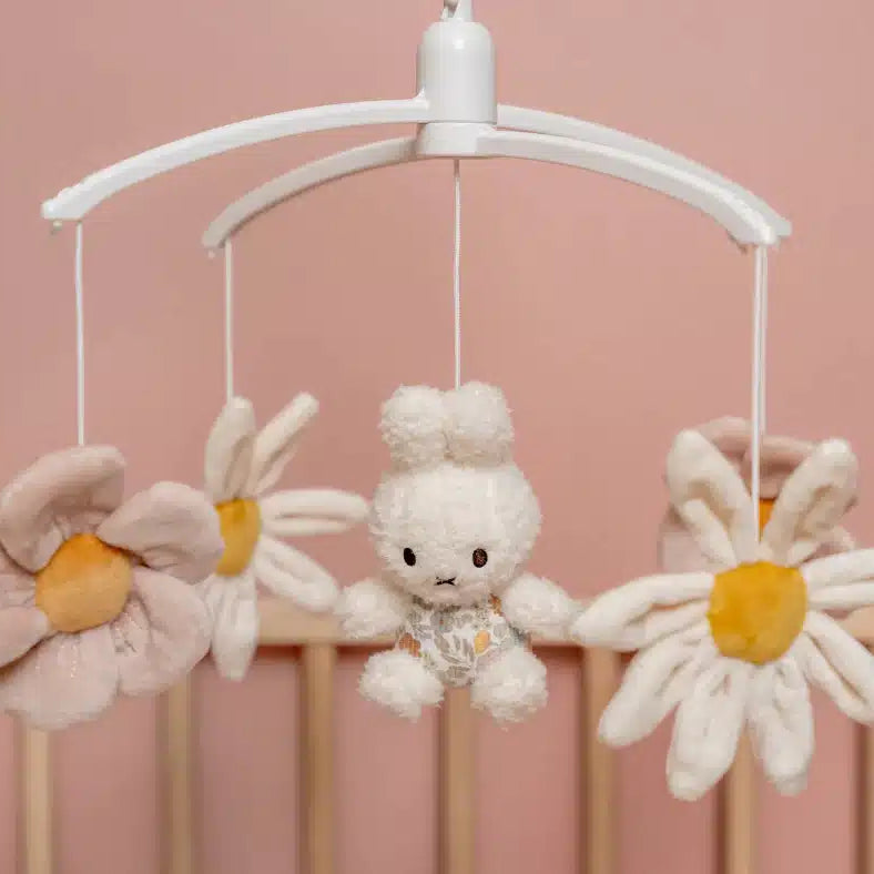 Mobile musical Miffy – Vintage Flowers | Little Dutch Little Dutch Mini-Me - Baby & Kids Store