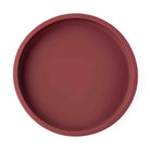 Prato em silicone com ventosa 2 em 1 - Burgundy | Eco Rascals Mini-Me - Baby & Kids Store