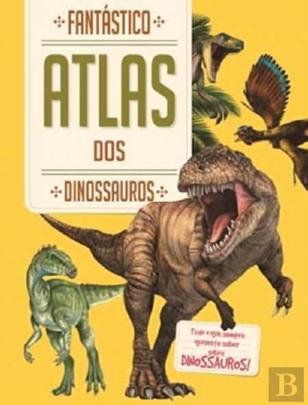 Livro Fantástico Atlas dos Dinossauros Mini-Me