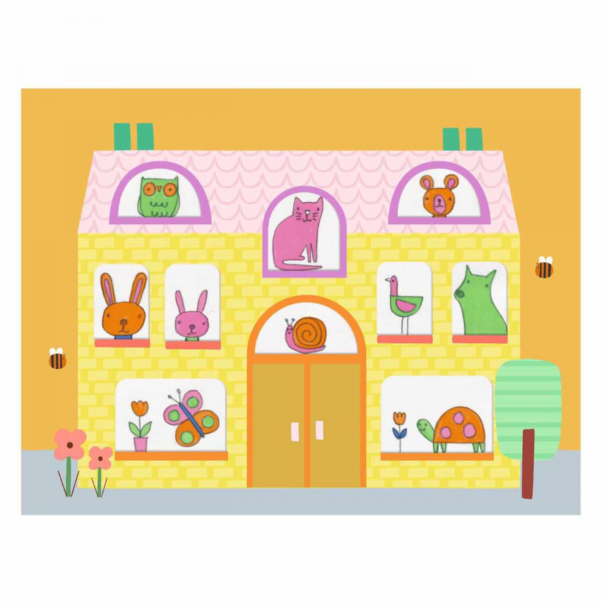 Decalque É uma Arte – Atividades de Desenho | Djeco Djeco Mini-Me - Baby & Kids Store