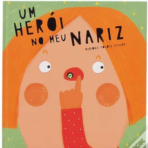Livro - Um Herói no meu Nariz Mini-Me