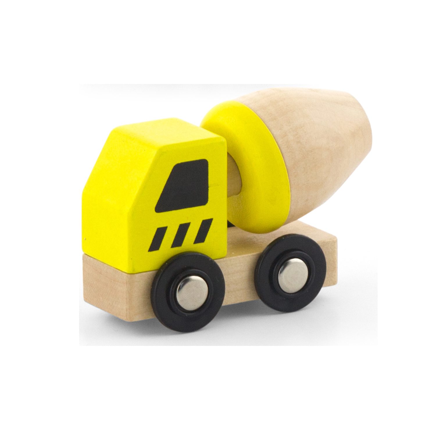 Conjunto de carrinhos de construção em madeira | Viga Toys Mini-Me - Baby & Kids Store