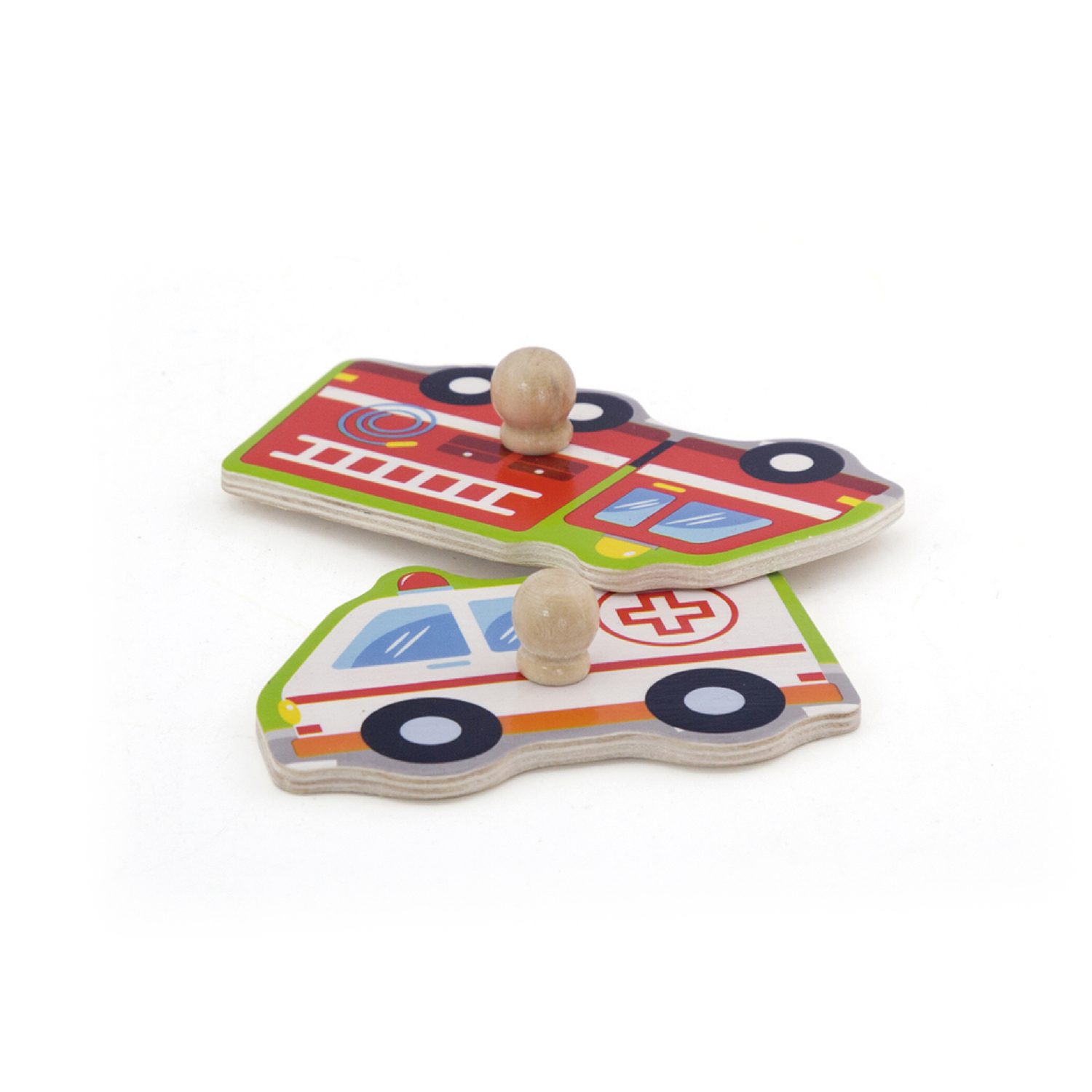 Puzzle Sonoro +18m "Veículos" | Viga Toys - Mini-Me