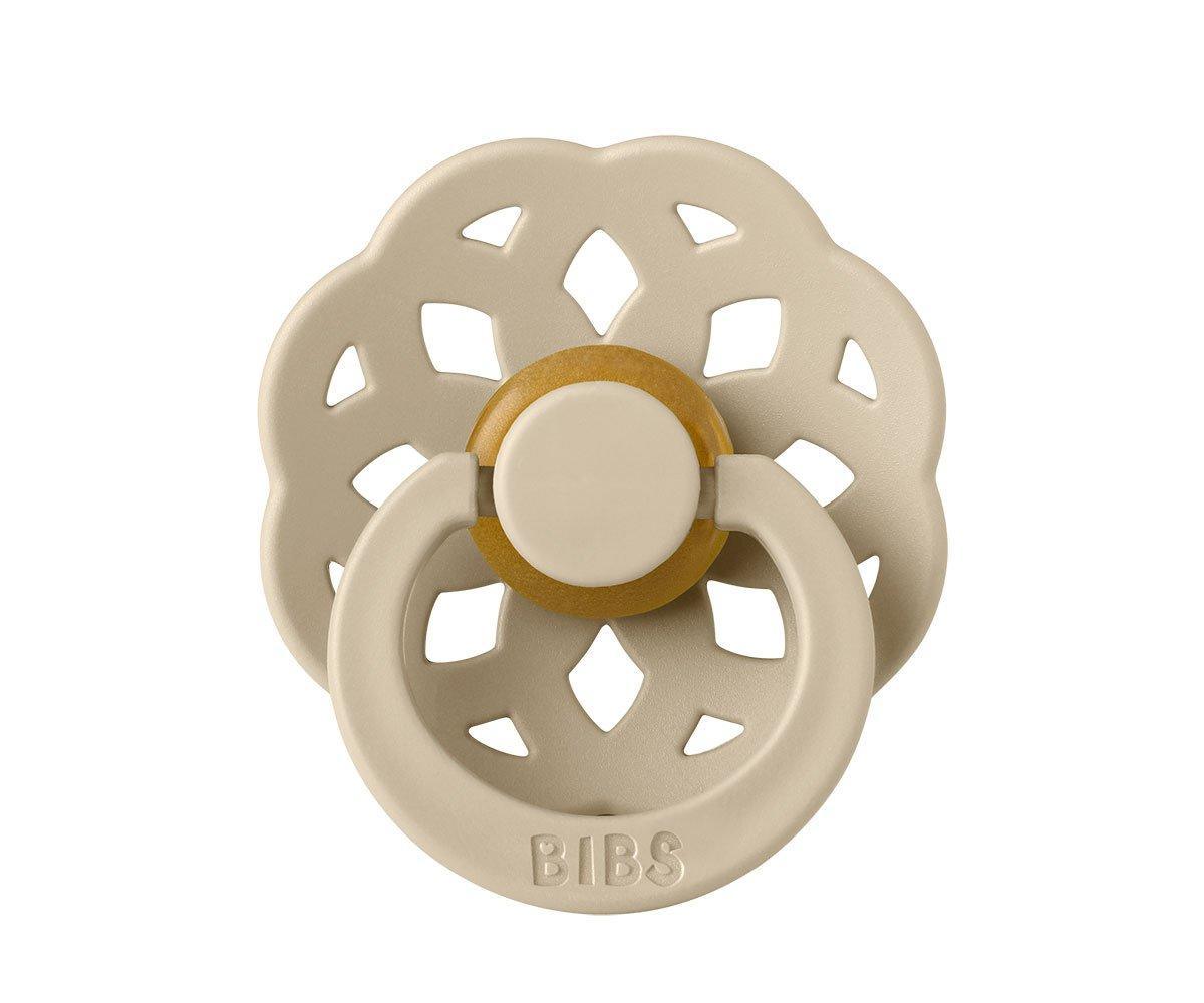 Pack 2 Chupetas BIBS boheme - Vanilla/Peach - Mini-Me - Baby & Kids Store
