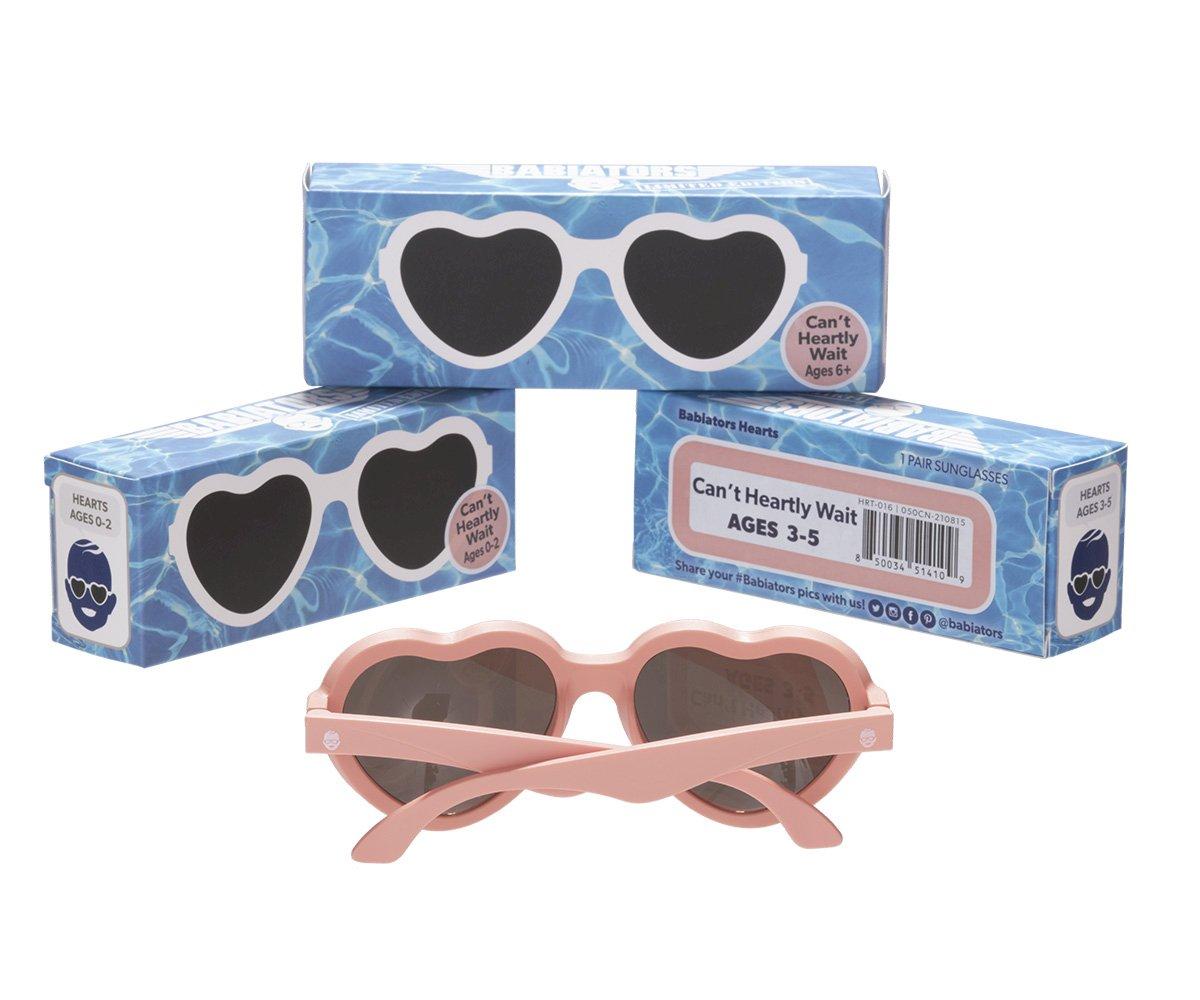 Óculos de sol de criança flexíveis "hearts" | Babiators - Mini-Me
