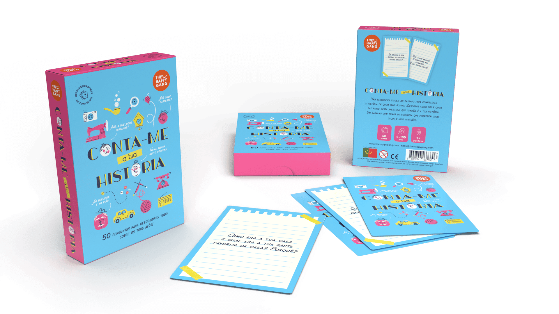 Desbloqueadores de Conversas – Conta-me a tua História | The Happy Gang - Mini-Me - Baby & Kids Store