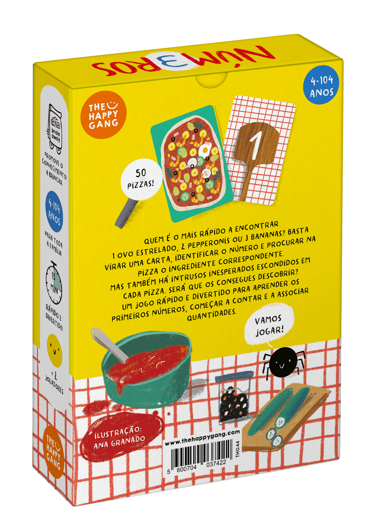 BRAIN AWAY– Procura e Encontra - Números | The Happy Gang - Mini-Me - Baby & Kids Store