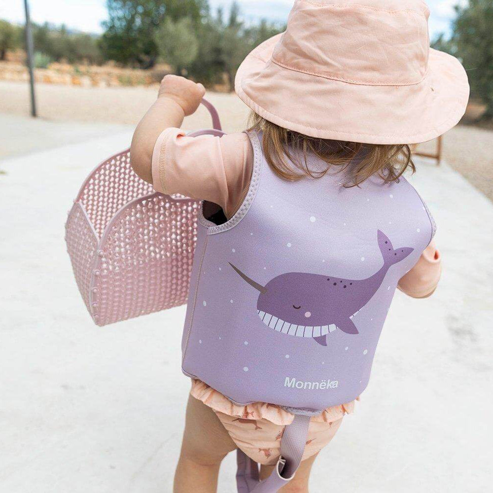 Colete flutuador 3-6 anos - Narval Lilac | Monneka Monneka Mini-Me - Baby & Kids Store