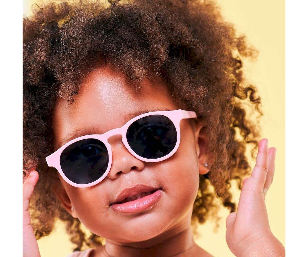 Óculos de sol bebé flexíveis - Rosa 0 a 3 anos | Babiators - Mini-Me - Baby & Kids Store
