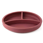 Prato em silicone com ventosa 2 em 1 - Burgundy | Eco Rascals Mini-Me - Baby & Kids Store