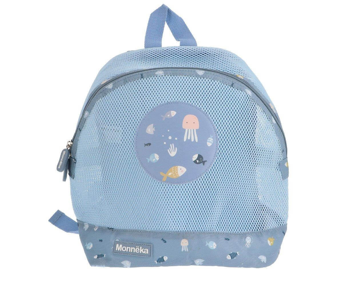 Mochila de Praia Anti-areia Fishies | Monneka Mini-Me - Baby & Kids Store