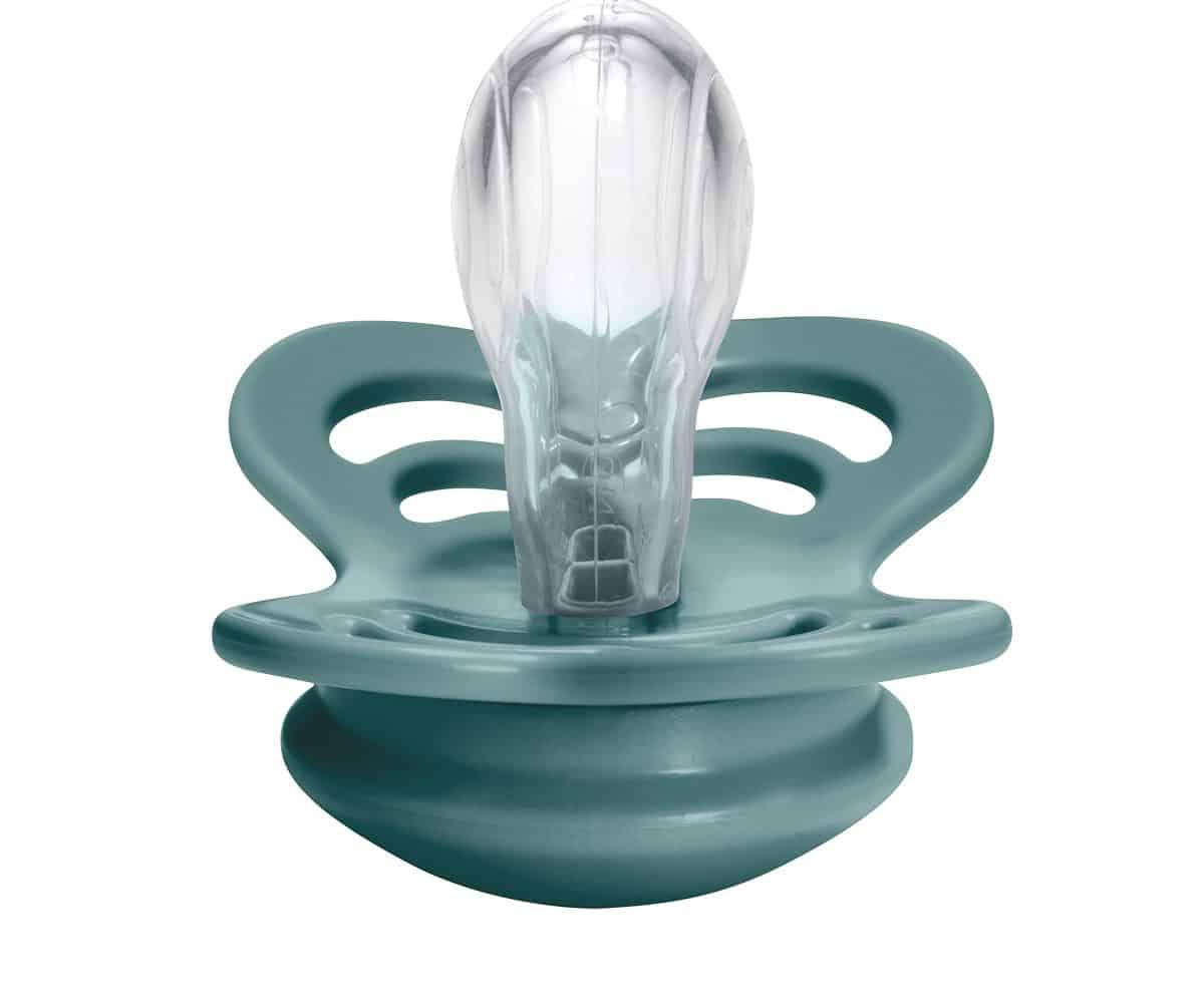 Pack 2 chupetas silicone BIBS Supreme “nordic mint/island sea” - Mini-Me - Baby & Kids Store