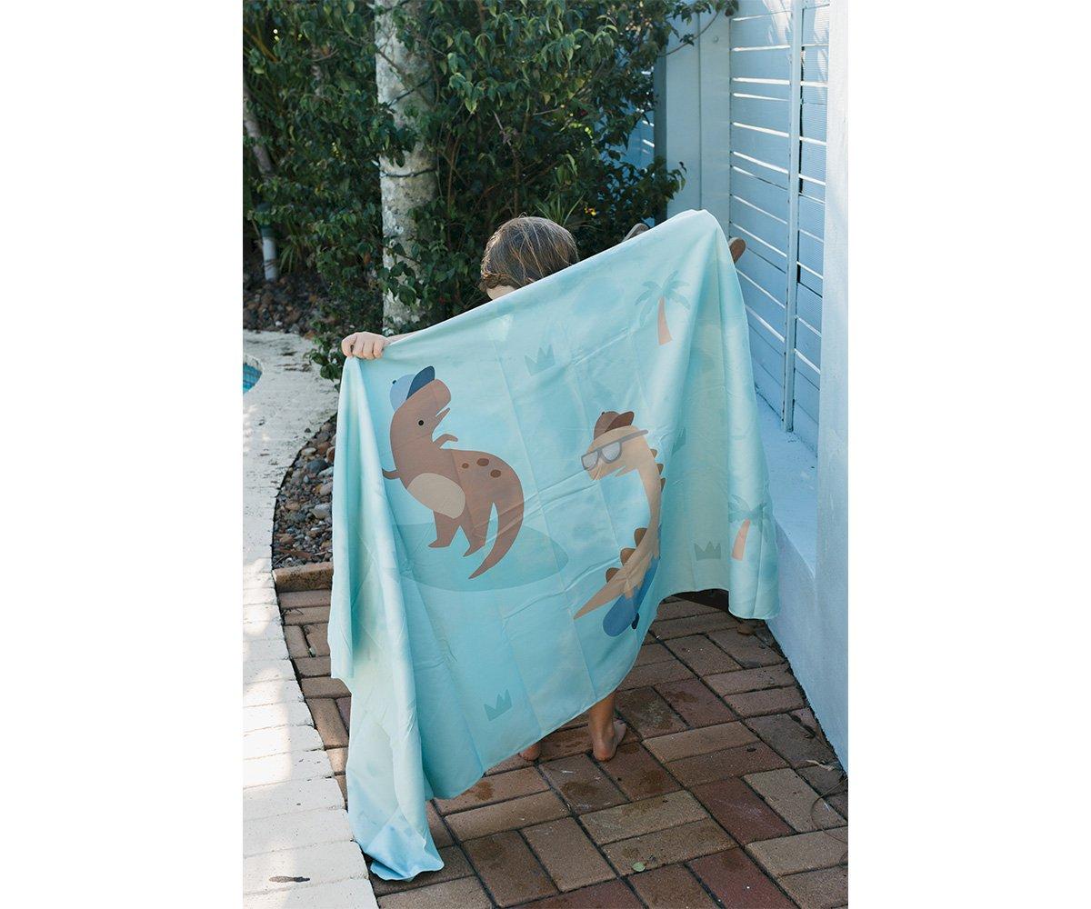 Toalha de Praia Microfibra Monnëka - Fishing Boat - Mini-Me - Baby & Kids Store