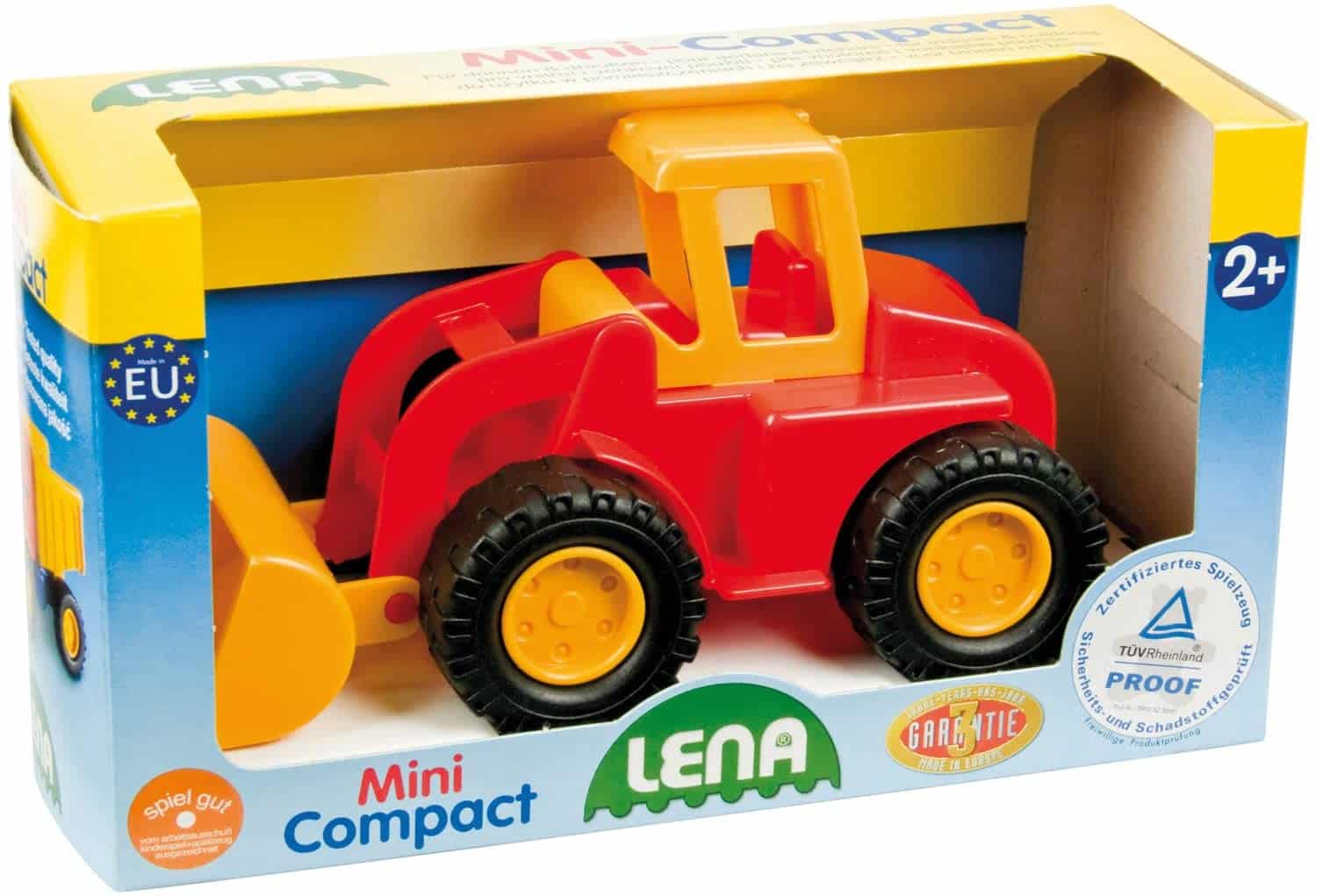 Mini camião/trator com pá 12cm | Lena Toys Mini-Me - Baby & Kids Store