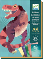 Atividade de Decorar com Glitter - Dinossauros | Djeco Djeco Mini-Me - Baby & Kids Store