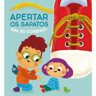 Livro Sim, eu Consigo - Apertar os Sapatos Mini-Me - Baby & Kids Store