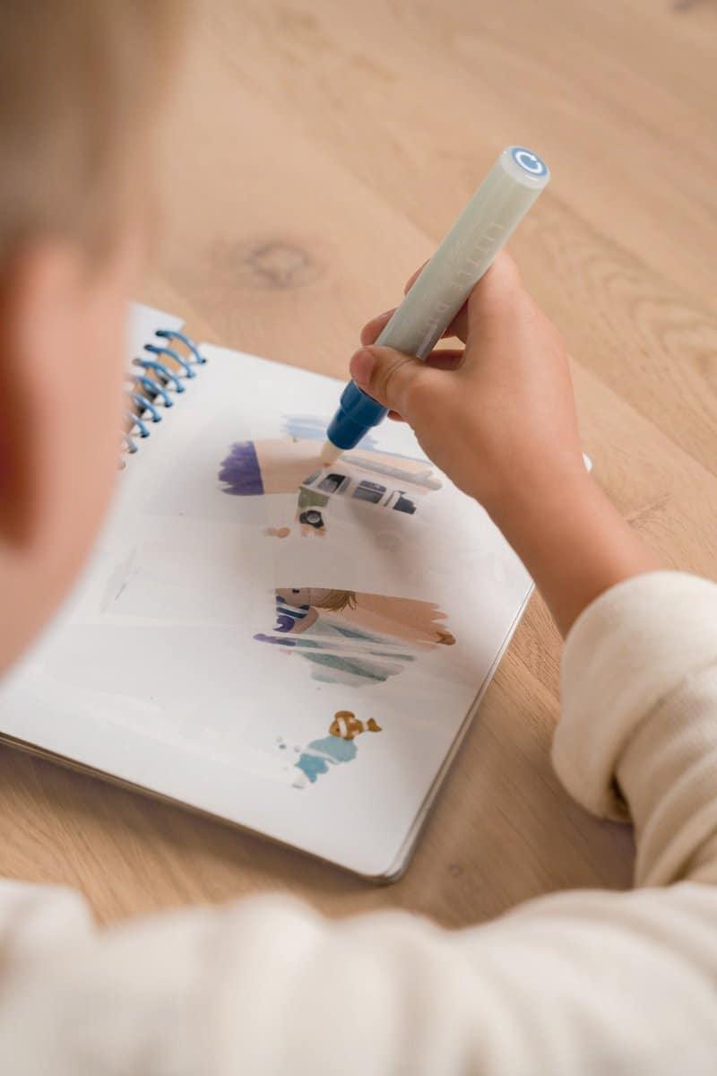 Livro de colorir Water Magic - Jim & Friends | Little Dutch - Mini-Me - Baby & Kids Store