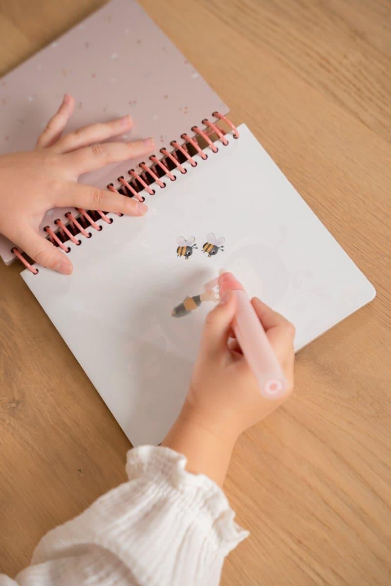 Livro de colorir Water Magic - Rosa & Friends | Little Dutch - Mini-Me - Baby & Kids Store