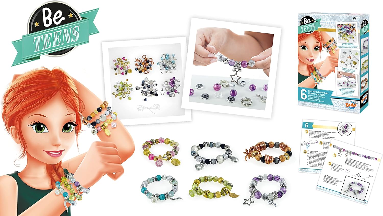 Be Teens - Cria as tuas pulseiras - Charm | BUKI Mini-Me - Baby & Kids Store