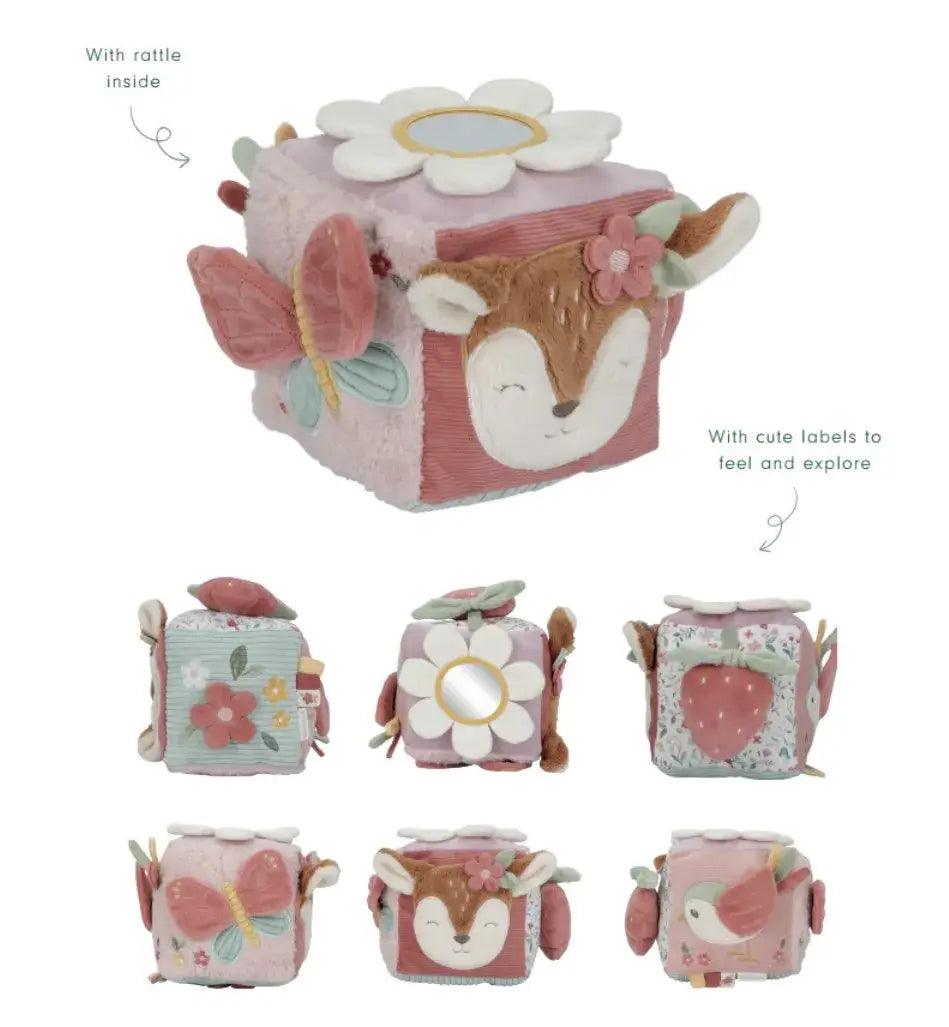 Cubo fofinho de atividades Fairy Garden - Little Dutch - Mini-Me - Baby & Kids Store