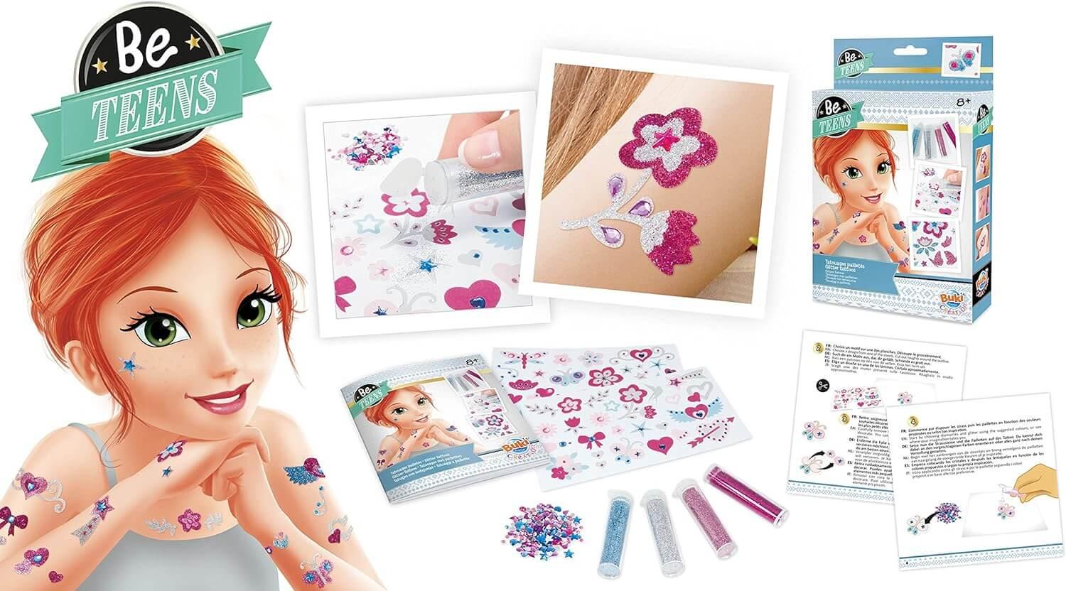 Be Teens - Tatuagens com glitter | BUKI - Mini-Me - Baby & Kids Store