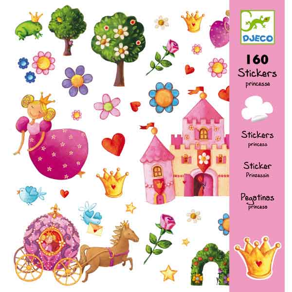 Autocolantes "Princesa Marguerite" | Djeco Djeco Mini-Me - Baby & Kids Store